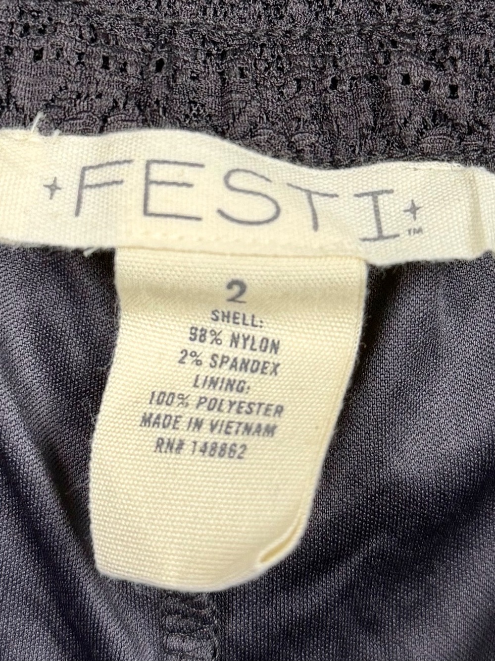 Torrid Festi Pucker Lace Wide Leg Pants 2X Black Lined Festival Boho Beach NWT - Picture 4 of 7